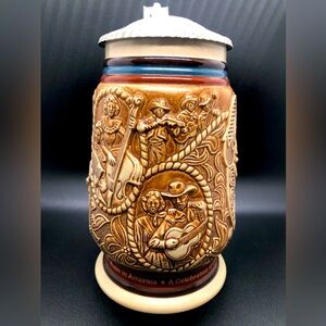 1994 Avon Country and Western Music Stein Beer Mug Handcrafted in Brazil #00418